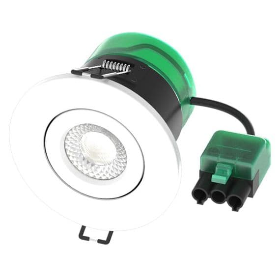 Bell Lighting 08190 7W Firestay CCT Centre Tilt LED Downlight Dimmable 3 Way CCT 40 Deg