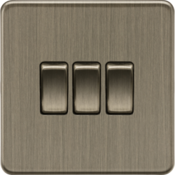 10AX 3G 2-Way Switch - Antique Brass SF4000AB MLA