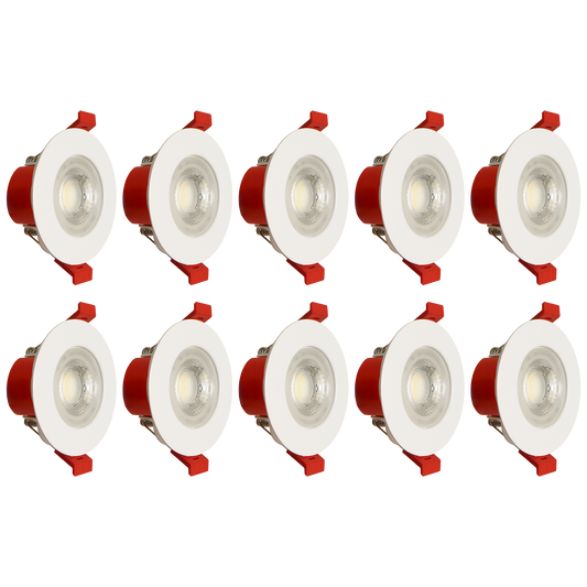 Red Arrow 10 Pack Bella LED Downlights BA/10/W 6W CCT