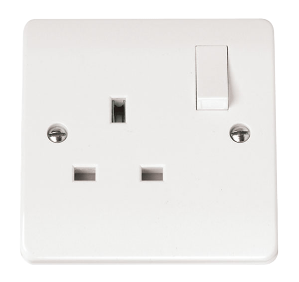 Click Mode 13A 1 Gang DP Switched Socket Outlet CMA035