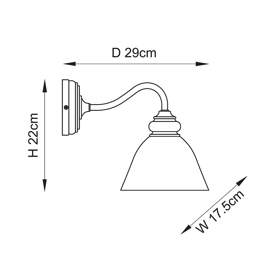 Endon Cotswold Wall Light 113371