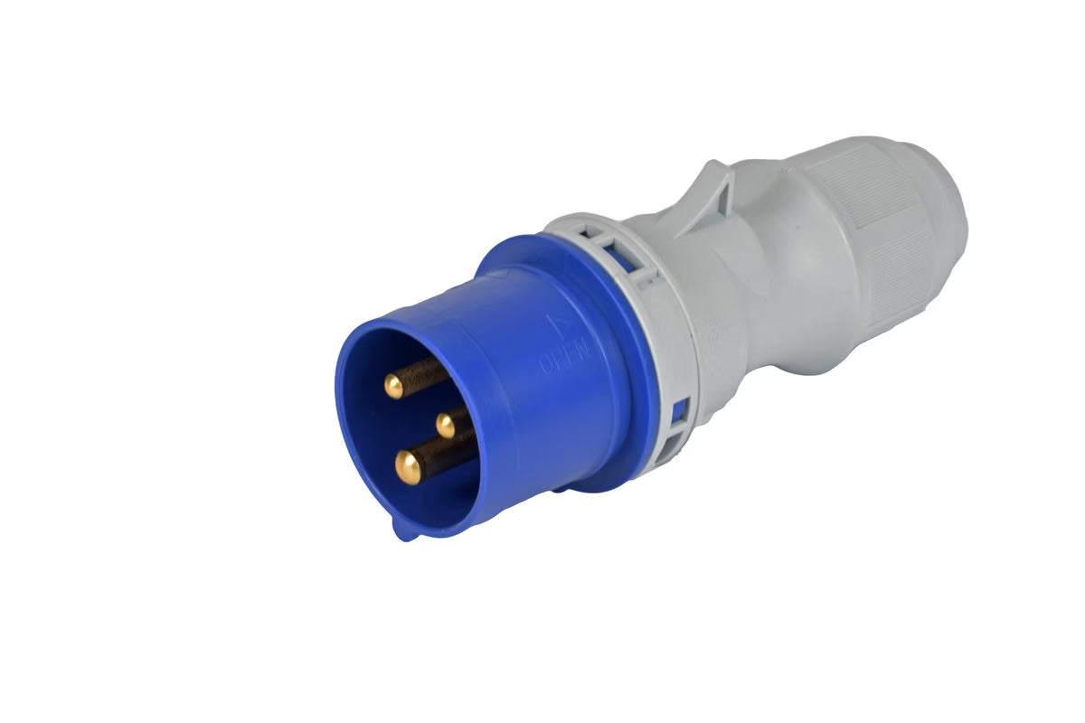 Danson 32A 2P+E 220-240v Plug 6h – IP44