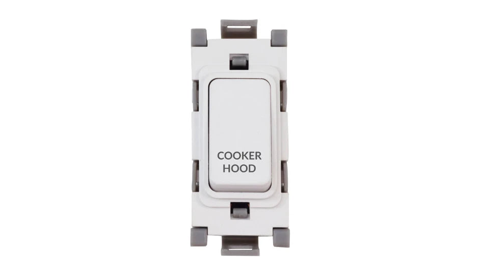 Deta Grid Switch 20A DP Cooker Hood White G3560