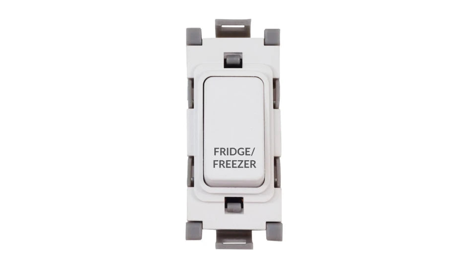 Deta Grid Switch 20A DP Fridge Freezer White G3562