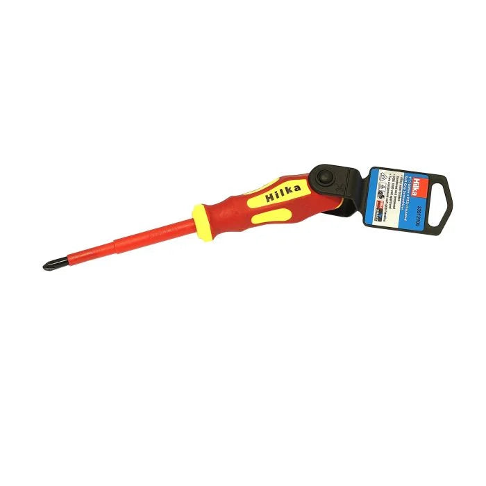 Hilka 100mm PZ2 VDE Screwdriver Insulated