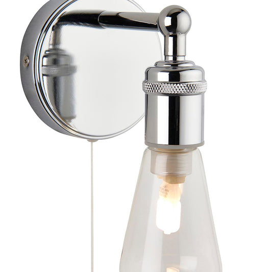 Saxby Ori 1lt Wall 3.5W IP44 - Chrome 120815