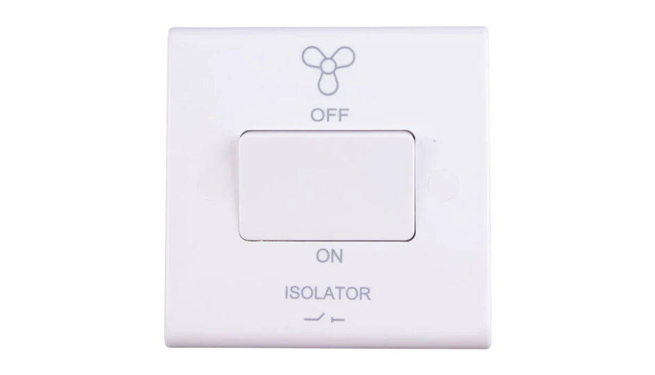 Deta Slimline 3 Pole Fan Isolator 10A S1247