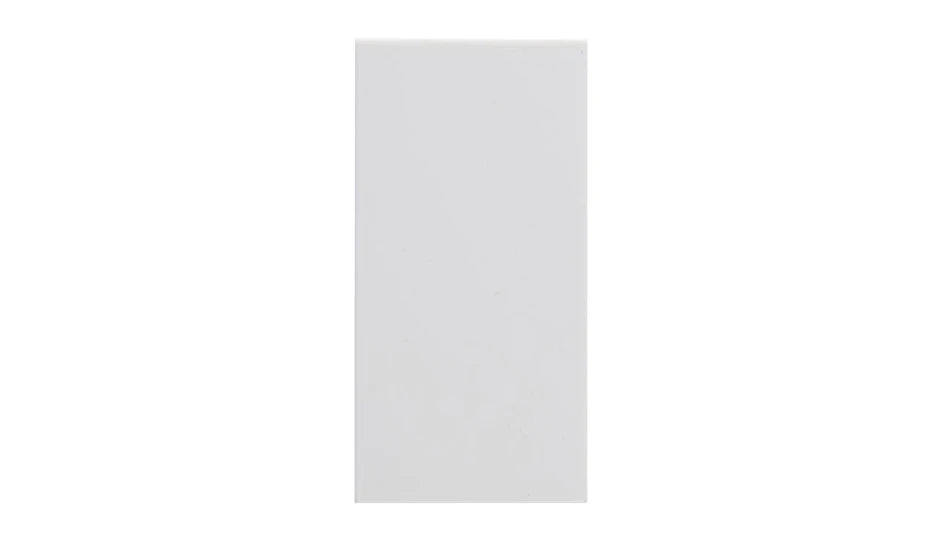 Deta Blank Single Module White S1429