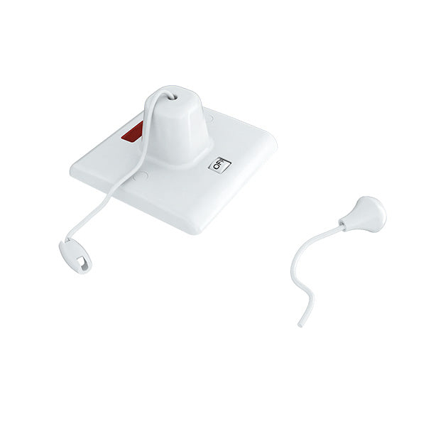 45A Pull Switch White Shower Pull Switch – VUEP858
