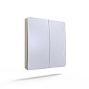 2 Gang Wireless Kinetic Switch Dimmable/Non Dimmable (white body)