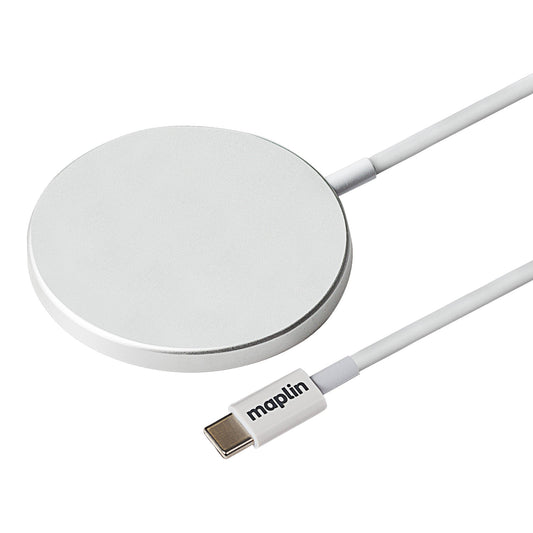 Maplin Magnetic USB-C 15W Wireless Charger