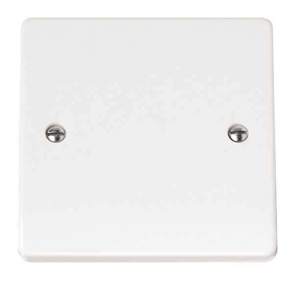 Click 1 Gang Blank Plate CMA060