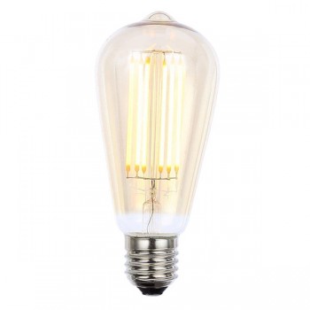 Vintage Clear Or Tinted Filament LED ST64 BC ES B22 E27 2000K