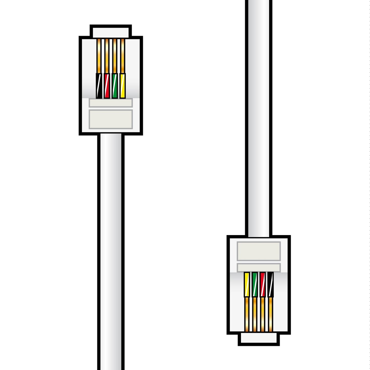 AV:Link ADSL Modem Cable, RJ11 to RJ11