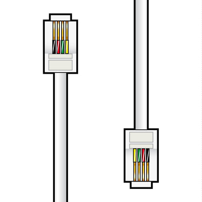 AV:Link ADSL Modem Cable, RJ11 to RJ11