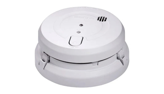 Deta Optical Smoke Alarm 240V with 9V Replaceable Battery Back Up 1163