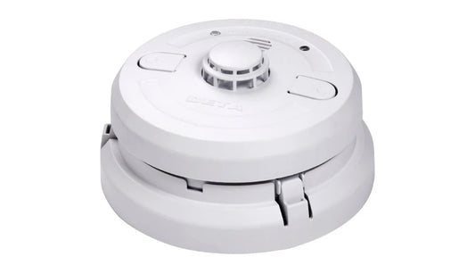 Deta Heat Alarm 240V with 9V Replaceable Battery Back Up 1165