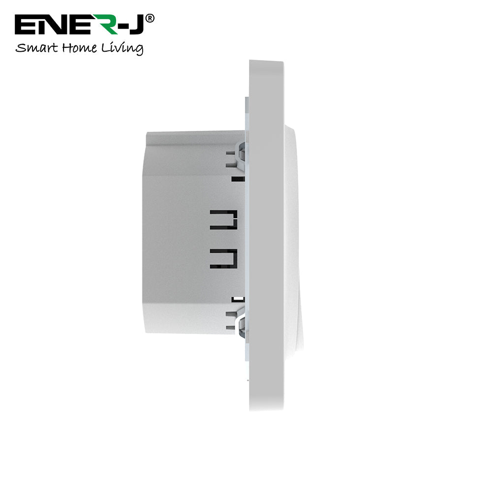 Smart Wi-Fi Dimmable Switch 1 Gang, Smart Dimmable Switch For Led Lights, Compatible With Alexa For Dimming Lights & Bulbs, White