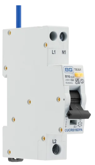 BG CUCRB16DPA 16A Bi-Directional Type A Double Pole Compact RCBO