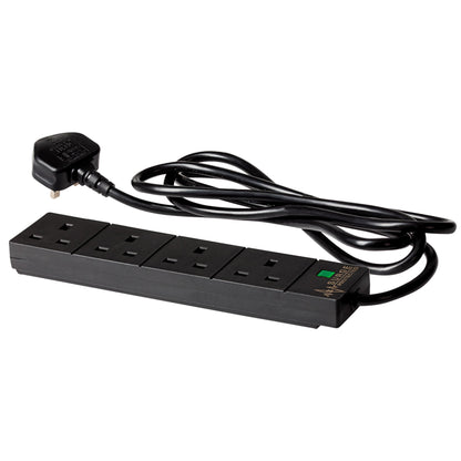 Maplin 2m 4 Socket Extension Lead with Surge Protection
