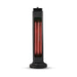 ENER-J 1200W Portable Infrared Heater, Dual 600W/1200W Carbon Tube Space Heater with Oscillation, IP34 Rated, Energy Efficient Electric Heater for Home & Office