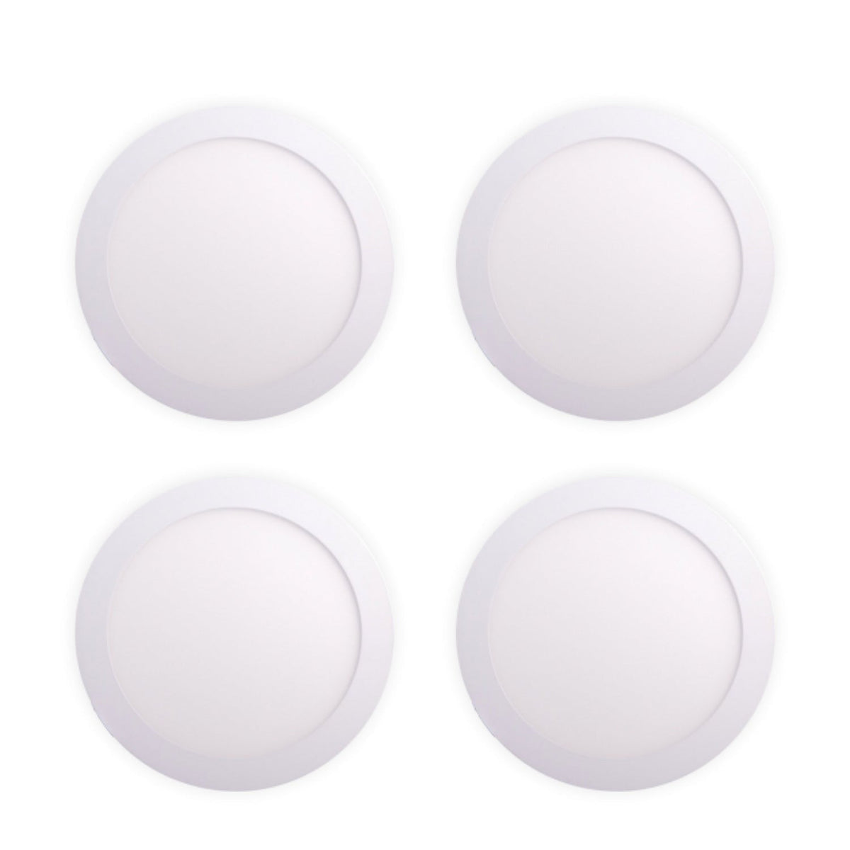 18W Recessed Round LED Downlight Mini Panel 220mm Diameter, 205mm Hole Size, CE Driver, 20000 Hours Long Life, 2 Years Warranty | Single Pack - 4000K
