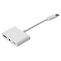 Maplin USB-C Multiport Hub USB-C to USB-A 3.0 / 3.5mm Jack / USB-C Charge Port