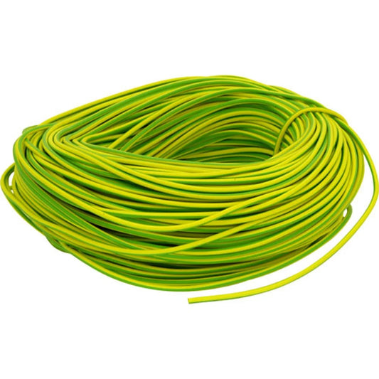Green & Yellow Sleeving 3mm 100mtr