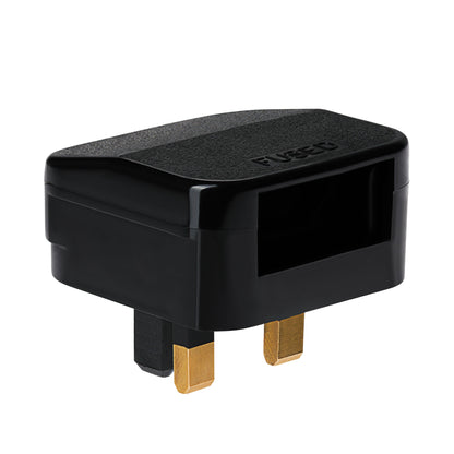 Maplin Euro 2 Pin Plug to UK Mains Plug Converter with 5 Amp Fuse