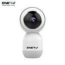 Ener-J Smart WiFi 1080P PTZ Indoor Security Camera, 360 Degree Coverage, Night Vision, Two-Way Audio & Motion Tracking