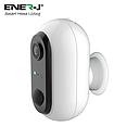 ENER-J Wireless Battery Security Camera – 1080p Smart Home Camera with PIR Motion Detection, No Wiring, No Subscription, Rechargeable Batteries Included (UK)