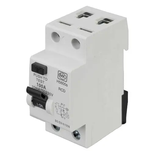 MK Sentry 100A 2 Pole 30mA Type A RCD