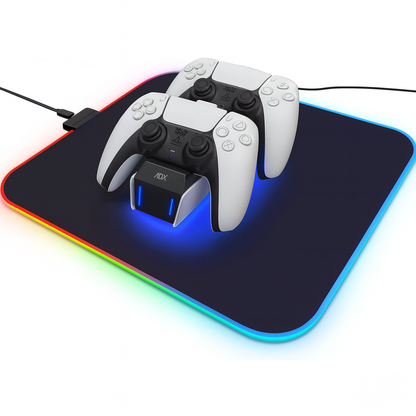 PS5 Dual Controller Charging Station For Dual Sense Controllers White Black