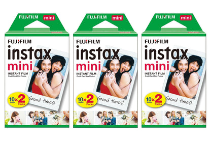 Fujifilm Instax Mini Instant Photo Film - White