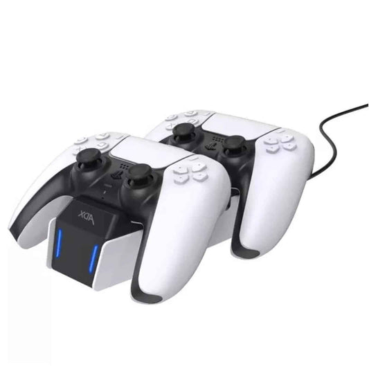 PS5 Dual Controller Charging Station For Dual Sense Controllers White Black