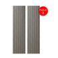 BRITWALL Linear Acoustic Wall Panel, 2400x600x21mm (Pack of 2) – Beige Gold Dot Design
