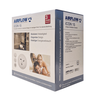 Airflow Icon 15 Fan 4 Inch