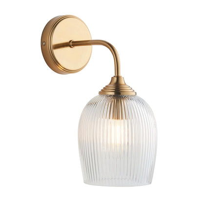 Endon Ashcroft Ribbed Wall Light 120627