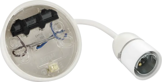 6 Inch Pendant White BG 666 B22 BC