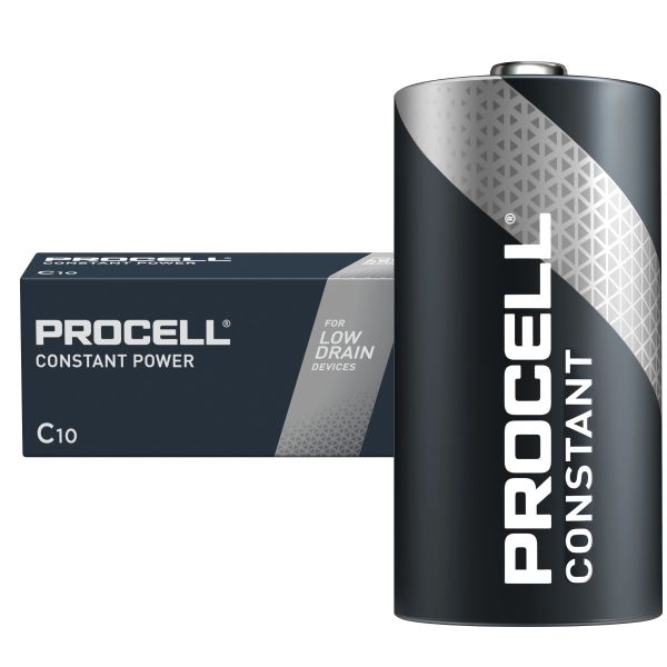 C Battery Procell 1.5V 10 pack