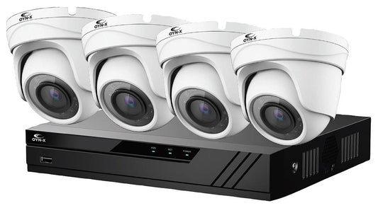 8 Channel DVR 4K Kit with 1TB HDD & 4x Turret Camera -  EAGLE-8-4TUR-8MP-1TB CCTV
