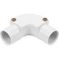 Conduit 20mm PVC Inspection Bend – White CIB20