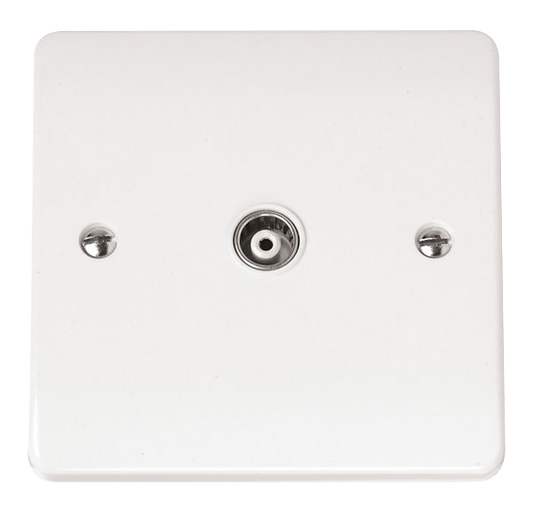 Click Single Isolated Coaxial TV Outlet CMA158