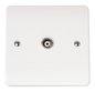 Click Single Isolated Coaxial TV Outlet CMA158