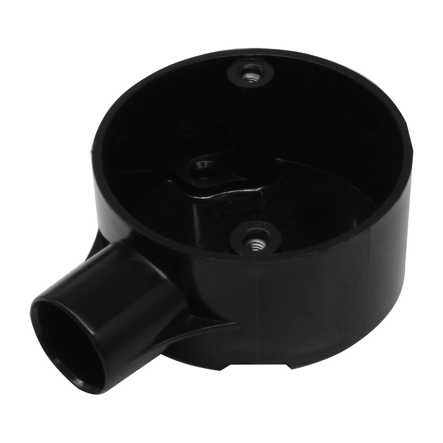 Conduit 20mm 1 Way Terminal End Box Black CRB20