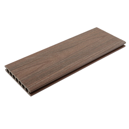 Britwall 3D Embossed Composite Decking Dark Coffee 4000 x 148 x 21 mm Slip Resistant Outdoor Deck Board