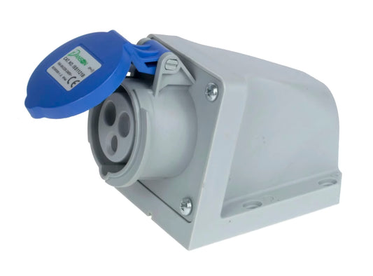 Danson 32A 2P+E 220-240v Surface Socket 6h – IP44