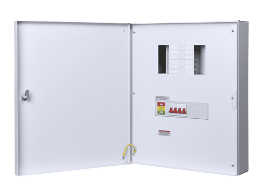 Danson 4 Ways 3P+N B Type Metal Distribution Board With 125A Main Switch Incomer