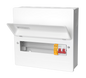 Danson 12 Module Consumer Unit 100A Main Switch & SPD 8 Way Usable