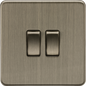 10AX 2G 2-Way Switch - Antique Brass SF3000AB MLA